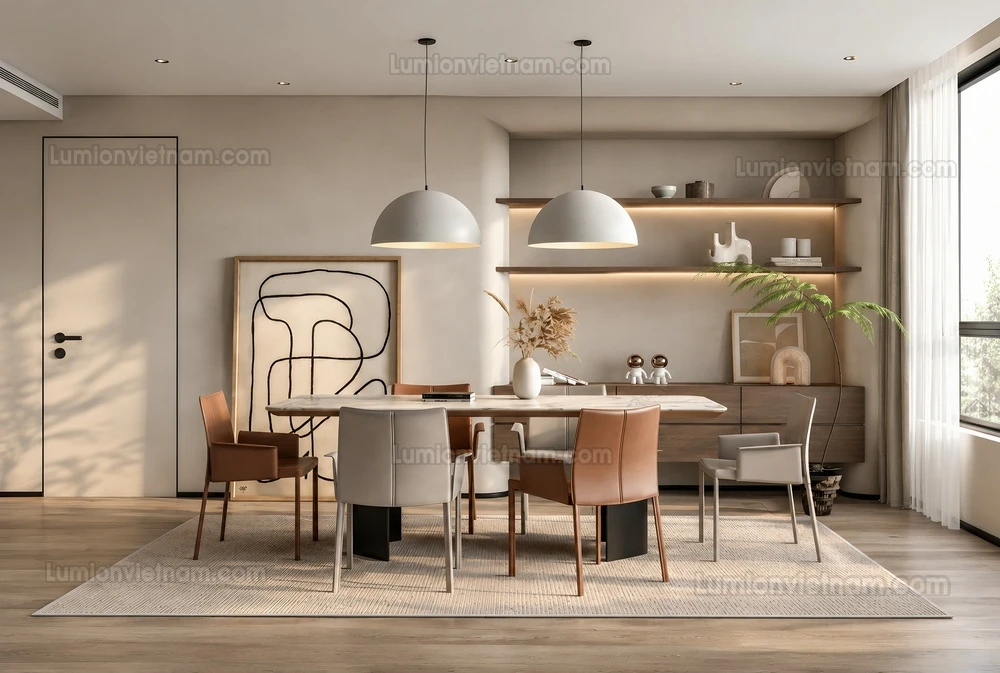 260918 Wabi sabi style Dining room 16 Sketchup Model