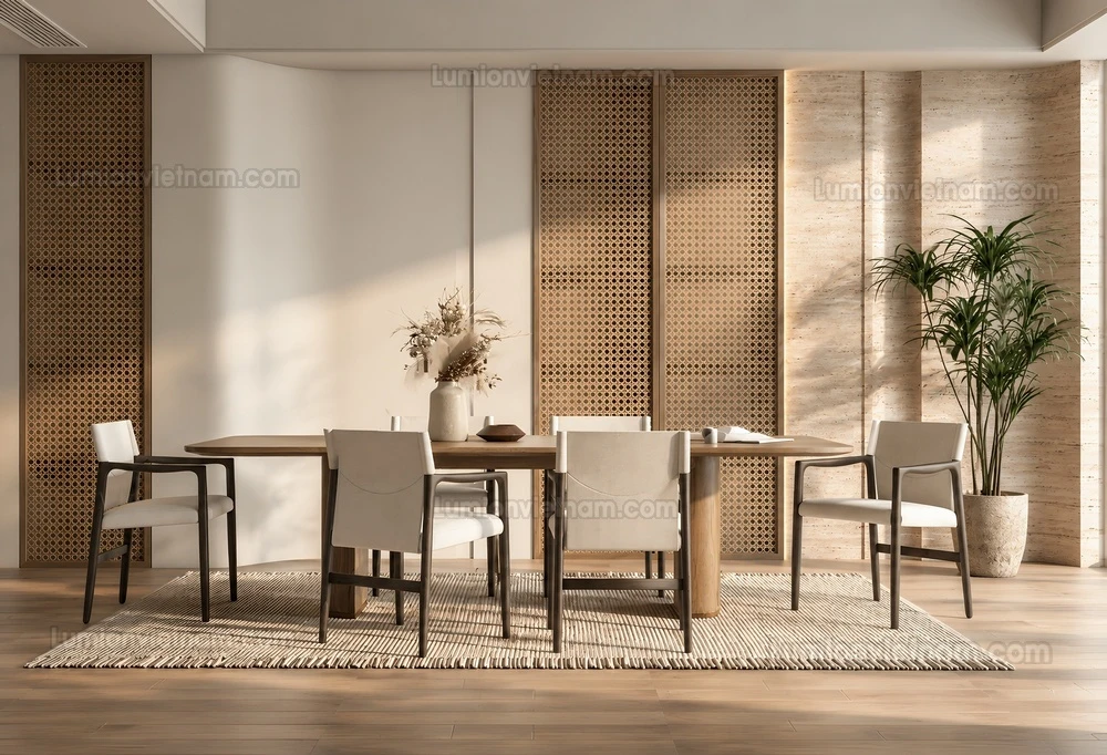 260918 Wabi sabi style Dining room 22 Sketchup Model