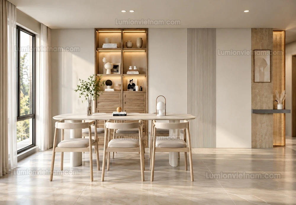 260918 Wabi sabi style Dining room 24 Sketchup Model
