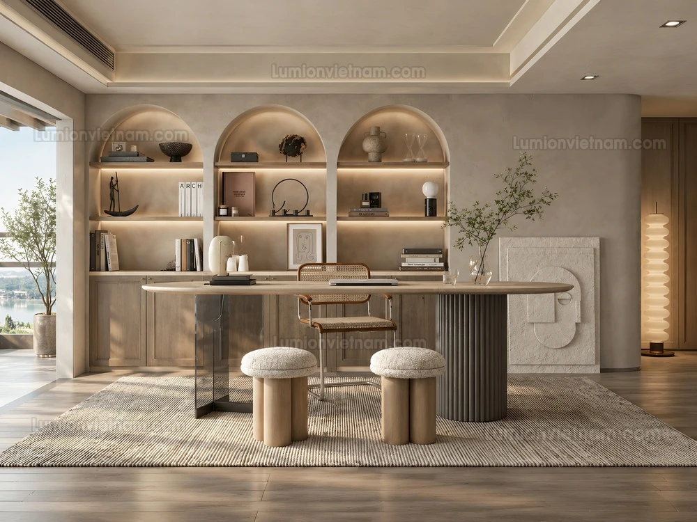 260918 Wabi sabi style Dining room 25 Sketchup Model