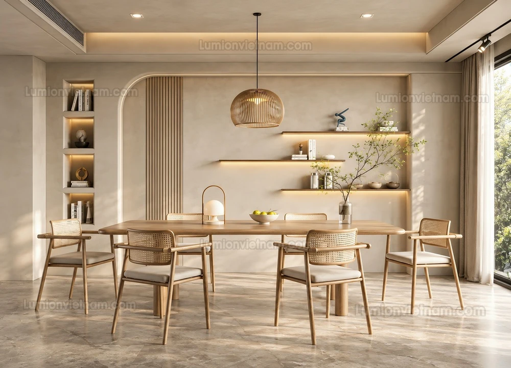 260918 Wabi sabi style Dining room 27 Sketchup Model