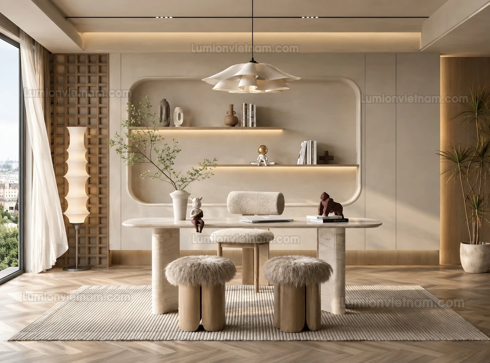 260918 Wabi sabi style Dining room 32 Sketchup Model