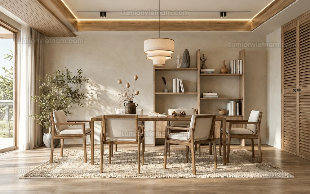 260918 Wabi sabi style Dining room 34 Sketchup Model