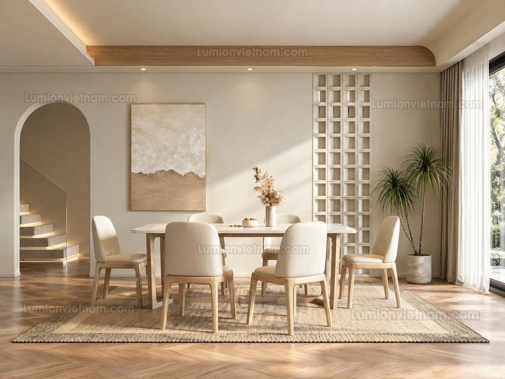 260918 Wabi sabi style Dining room 37 Sketchup Model