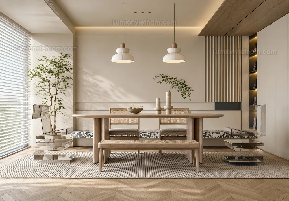 260918 Wabi sabi style Dining room 40 Sketchup Model
