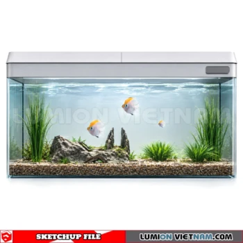 260929 Aquarium and Fish Tank 14 Sketchup Model