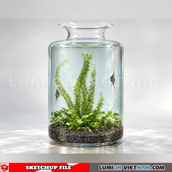 260929 Aquarium and Fish Tank 16 Sketchup Model