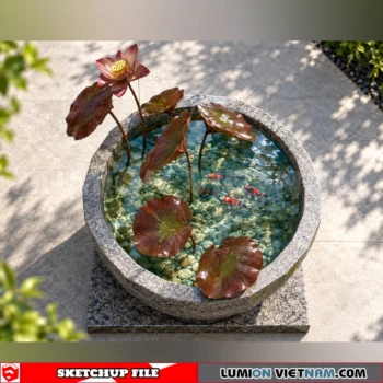 260929 Aquarium and Fish Tank 33 Sketchup Model