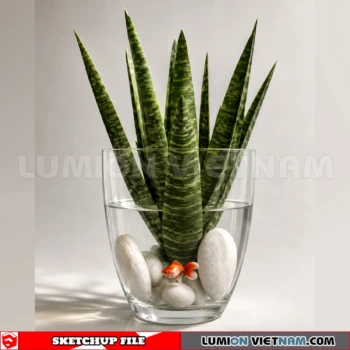 260929 Aquarium and Fish Tank 34 Sketchup Model