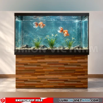 260929 Aquarium and Fish Tank 36 Sketchup Model