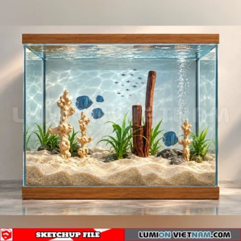 260929 Aquarium and Fish Tank 41 Sketchup Model
