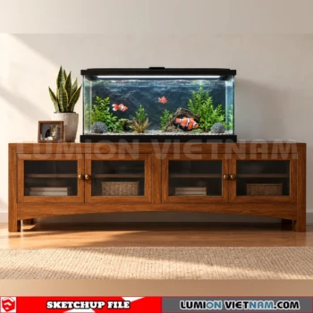 260929 Aquarium and Fish Tank 5 Sketchup Model