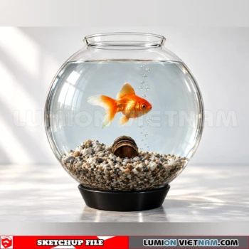 260929 Aquarium and Fish Tank 53 Sketchup Model