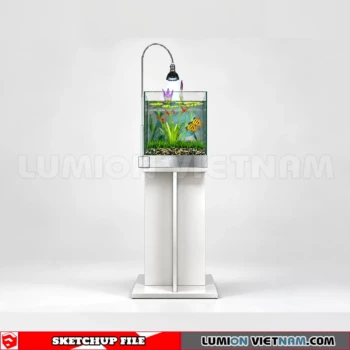 260929 Aquarium and Fish Tank 58 Sketchup Model