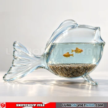 260929 Aquarium and Fish Tank 6 Sketchup Model
