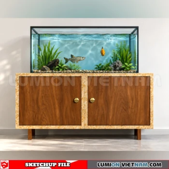 260929 Aquarium and Fish Tank 61 Sketchup Model