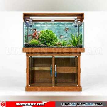260929 Aquarium and Fish Tank 76 Sketchup Model