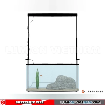 260929 Aquarium and Fish Tank 9 Sketchup Model