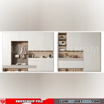 260930 Shoe Cabinet 11 Sketchup Model