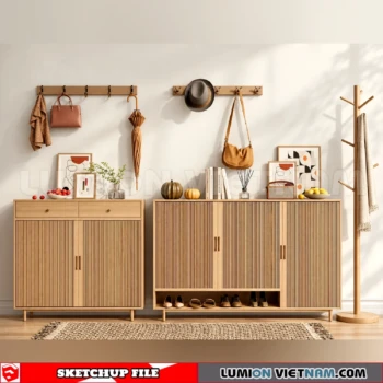 260930 Shoe Cabinet 15 Sketchup Model