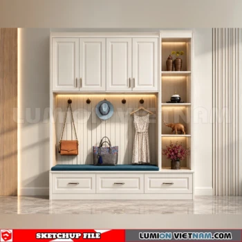 260930 Shoe Cabinet 51 Sketchup Model