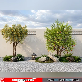 261008 Fruit Tree 36 Sketchup Model