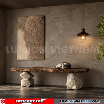 261009 Modern Sideboard 206 Sketchup Model