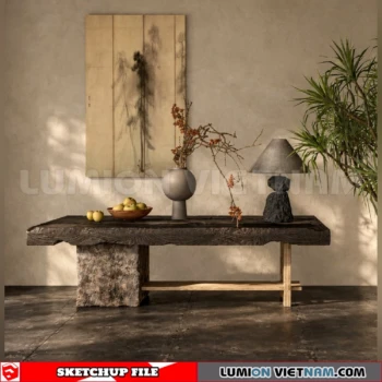 261009 Modern Sideboard 211 Sketchup Model