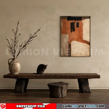 261009 Modern Sideboard 212 Sketchup Model