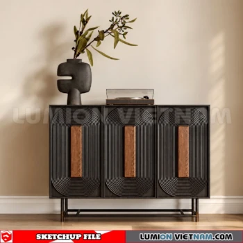 261009 Modern Sideboard 58 Sketchup Model