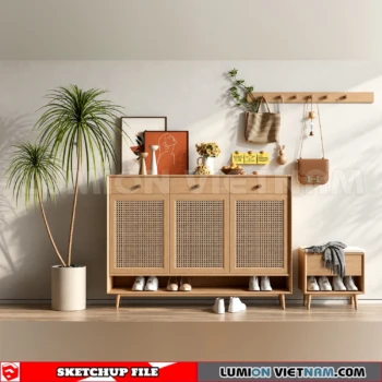 261009 Modern Sideboard 7 Sketchup Model
