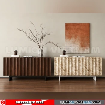261009 Modern Sideboard 92 Sketchup Model